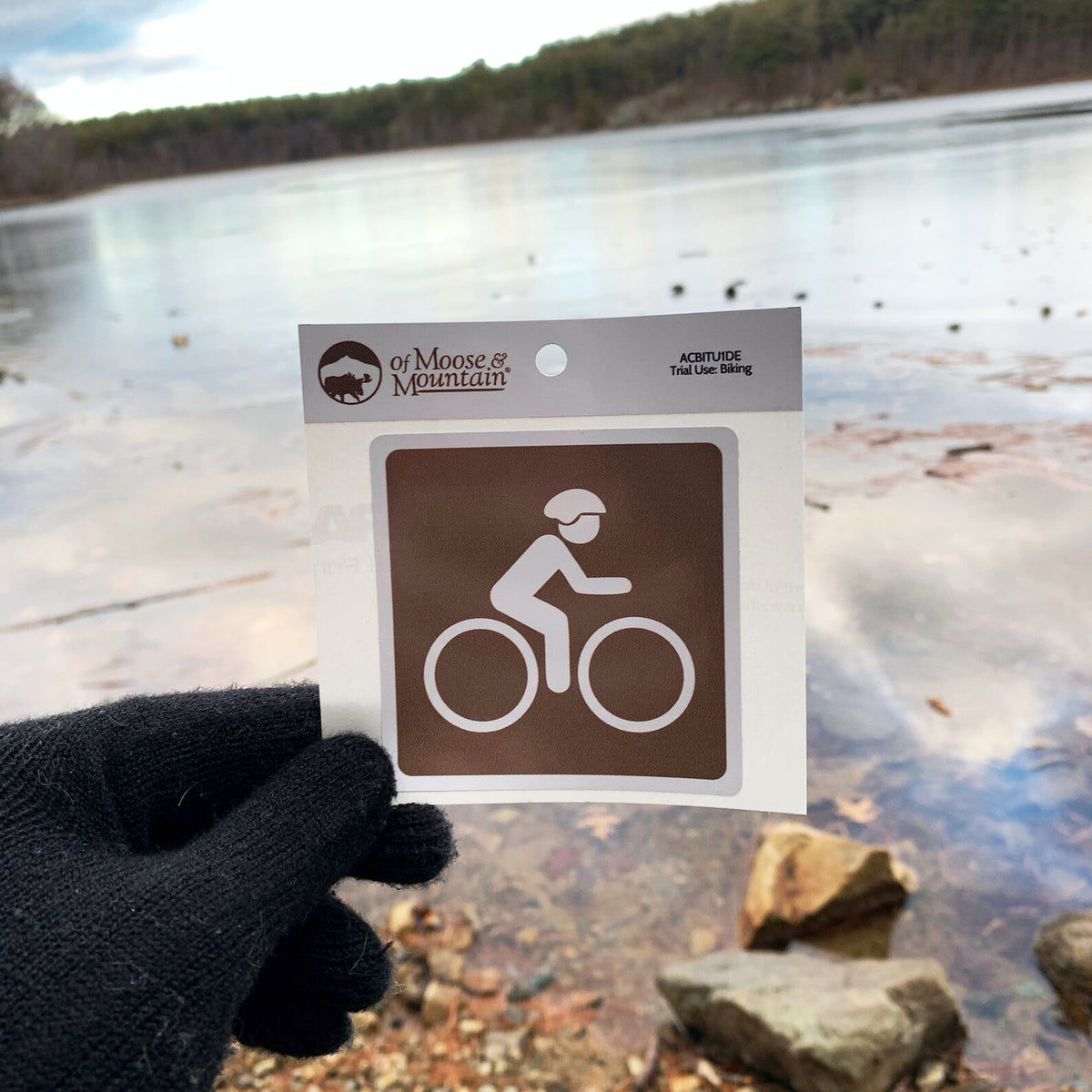 Biking Trail Sticker