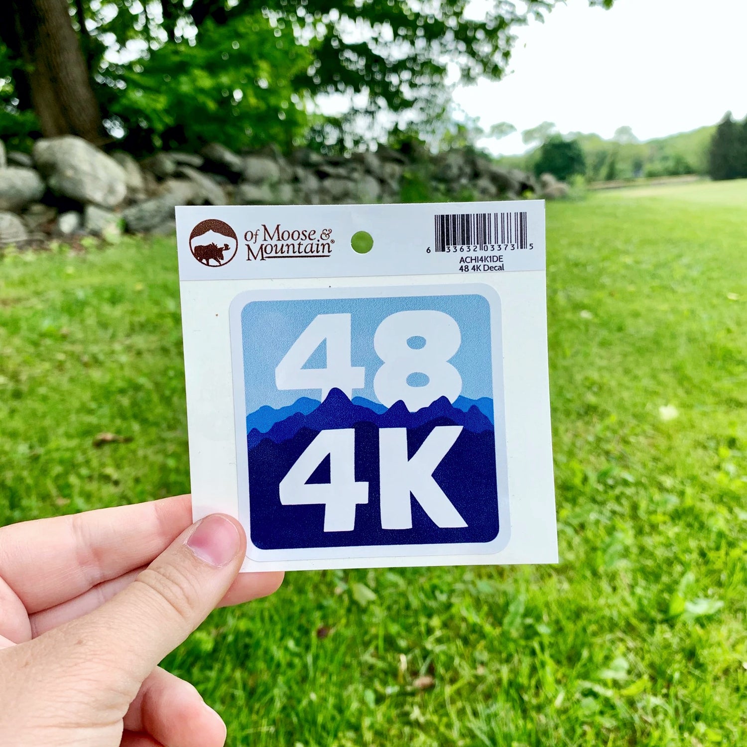 48 4K Sticker – NH 4000 Footer Badge Sticker