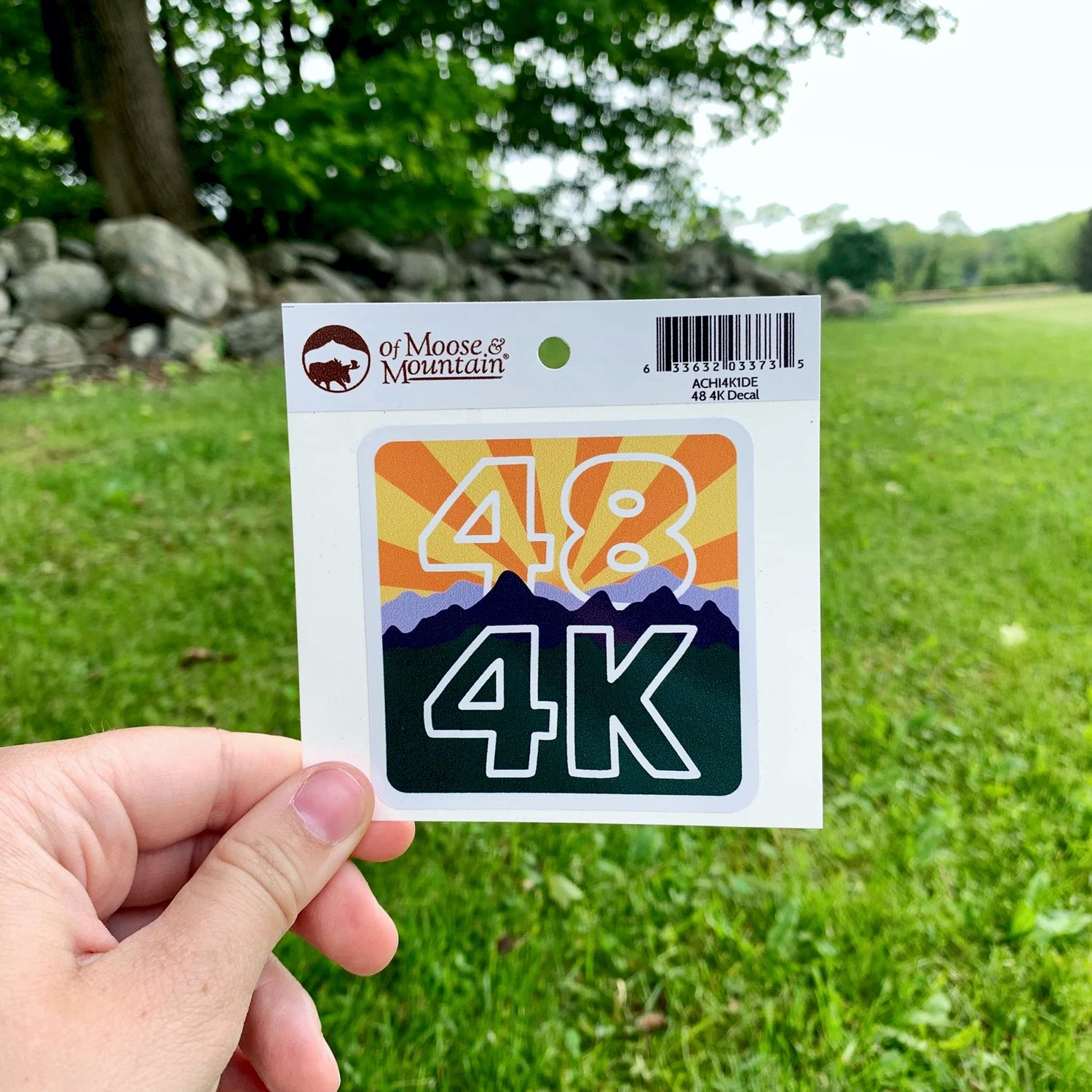 48 4K Sticker – NH 4000 Footer Badge Sticker