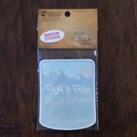 Huff N Puff Hiking Club Sticker