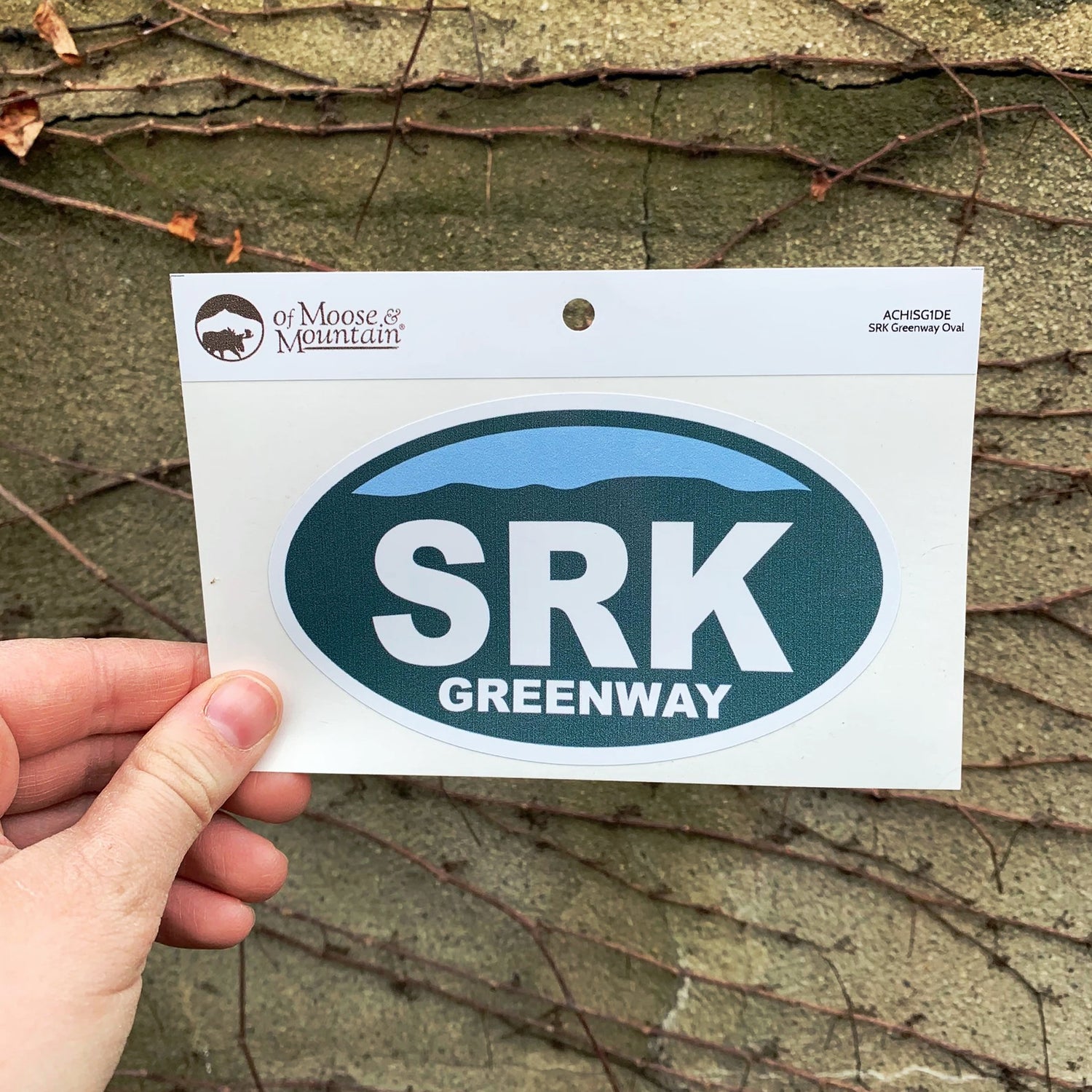 SRK Greenway Trail Oval Sticker