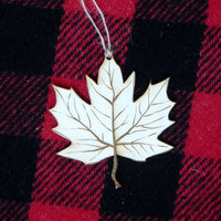 Maple Leaf Ornament