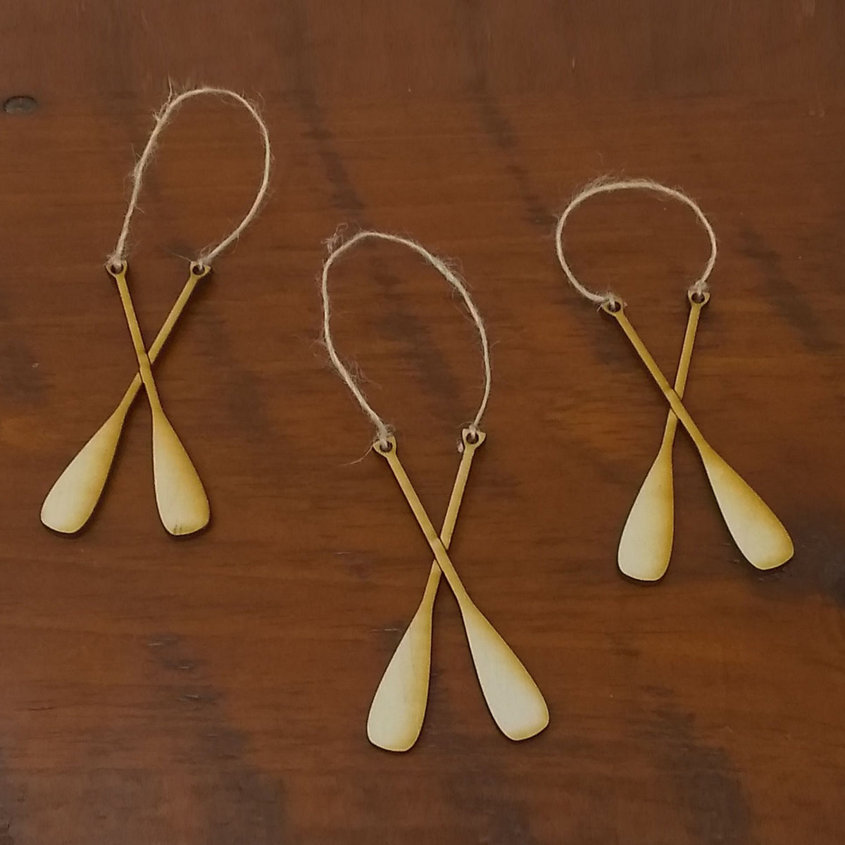 Crossed Paddles Ornament