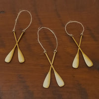 Crossed Paddles Ornament