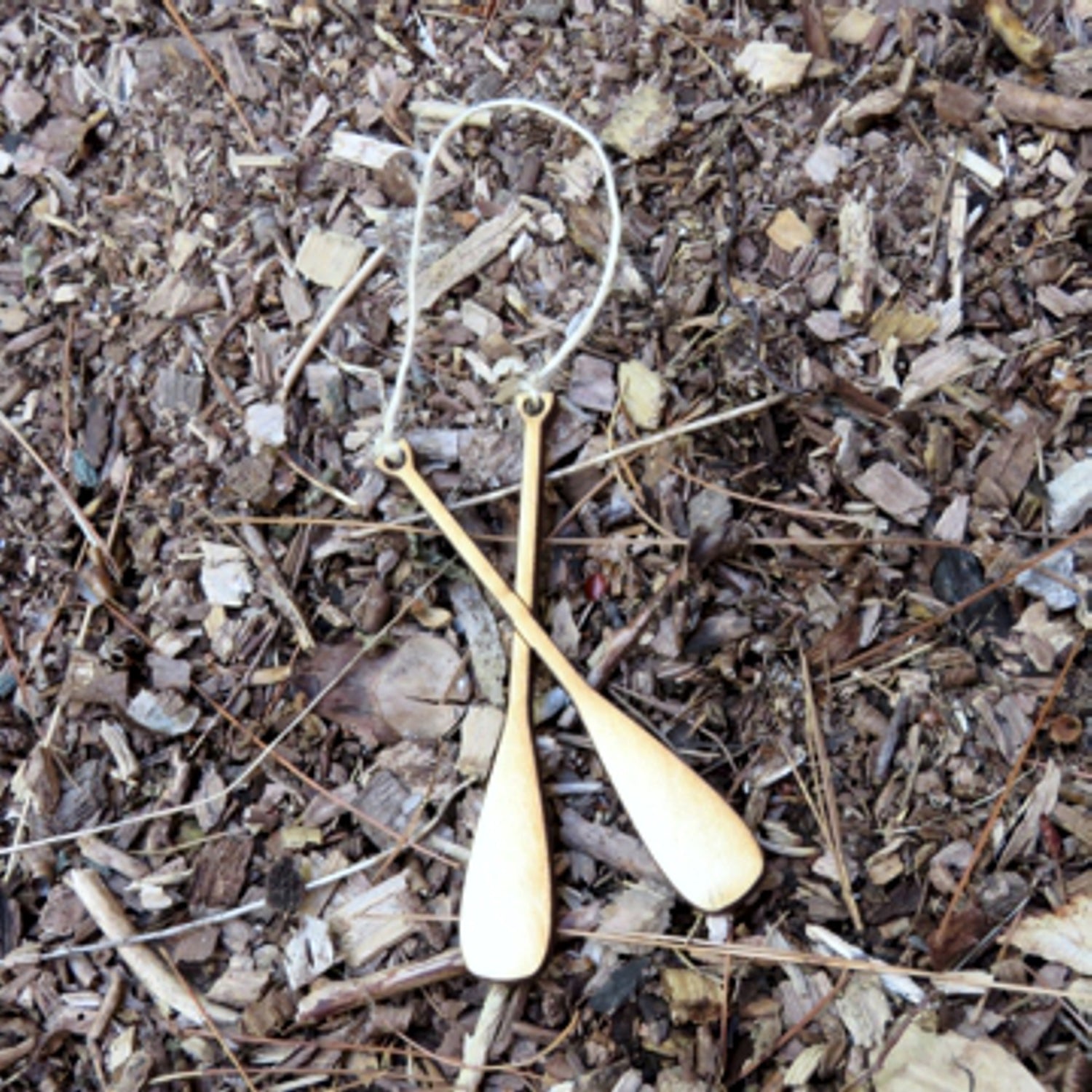 Crossed Paddles Ornament