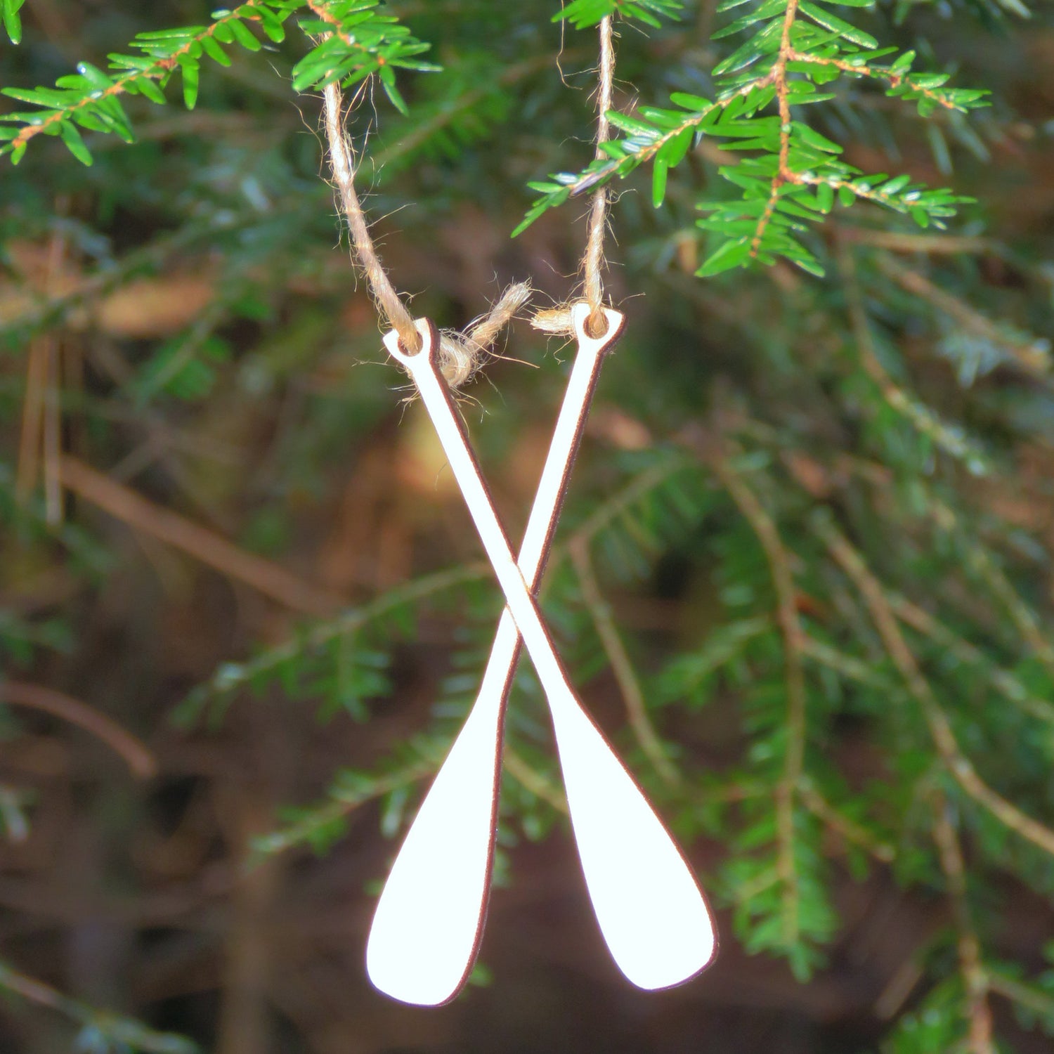 Crossed Paddles Ornament