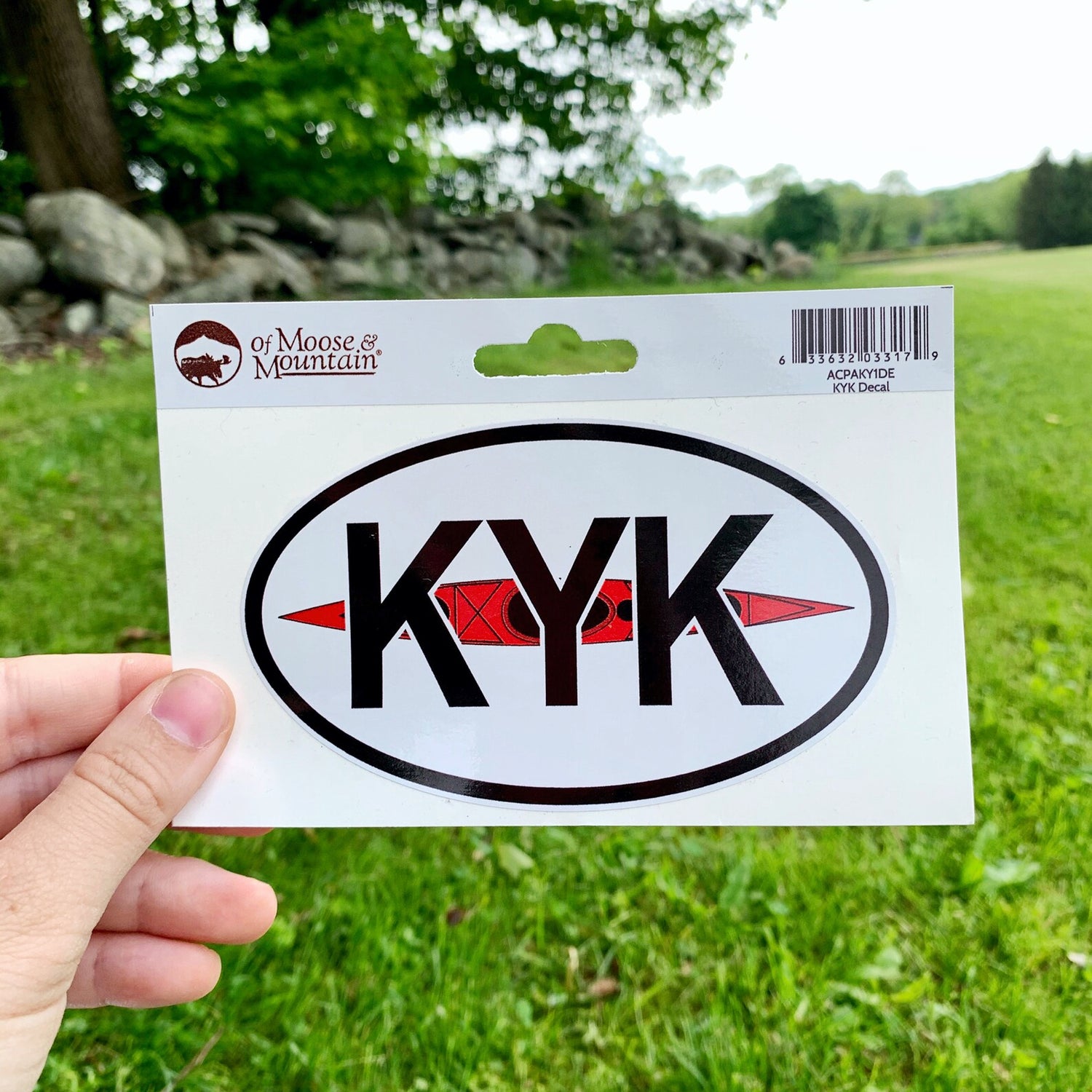 KYK (Kayak) Sticker