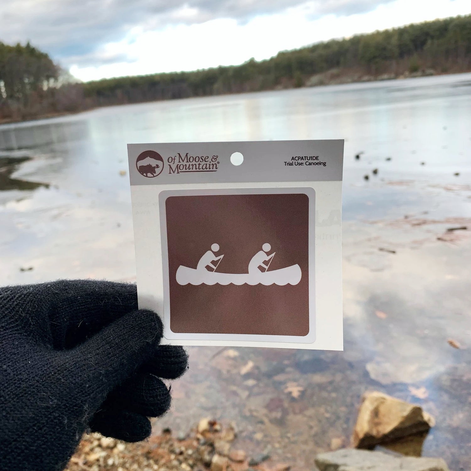 Canoe Trail Sticker