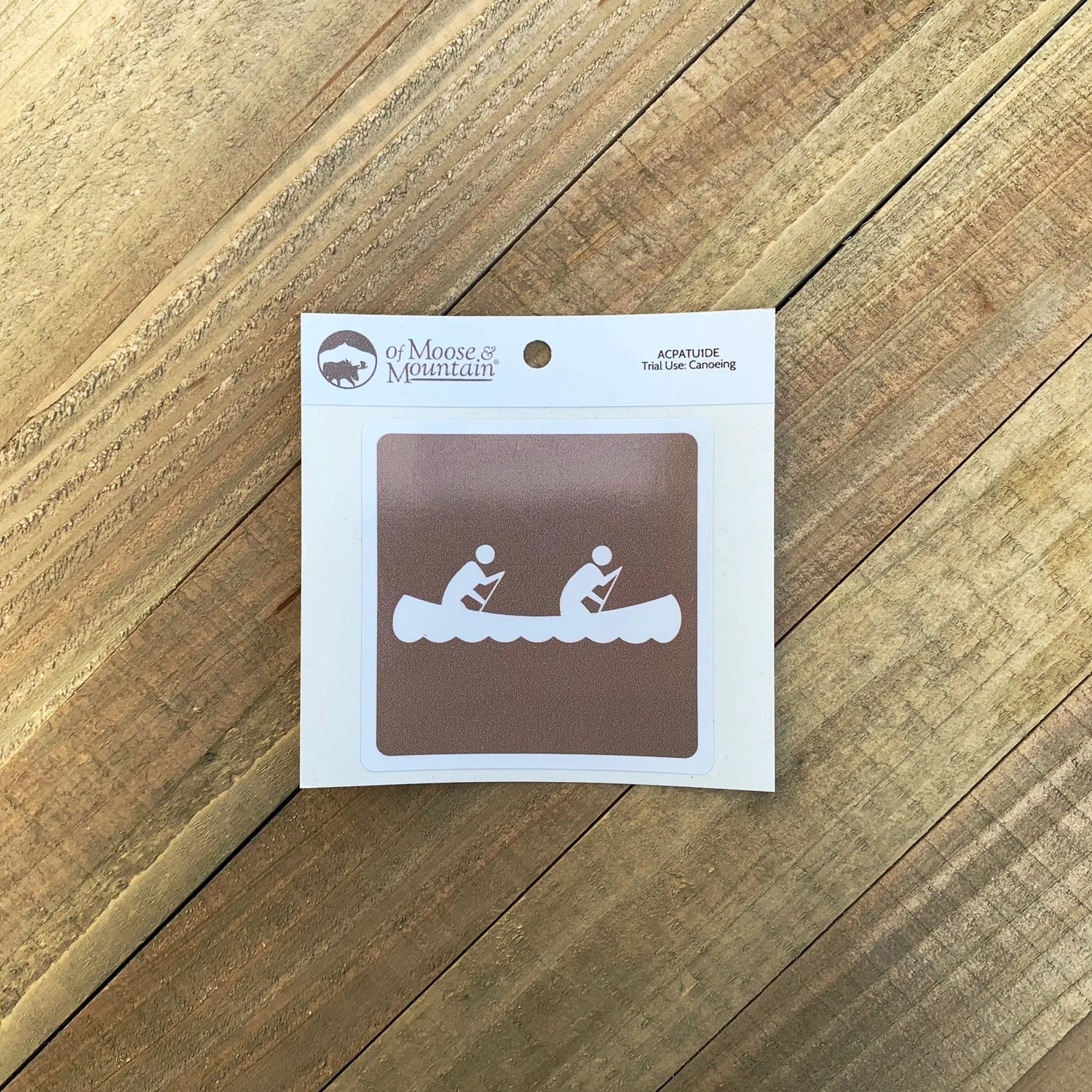 Canoe Trail Sticker