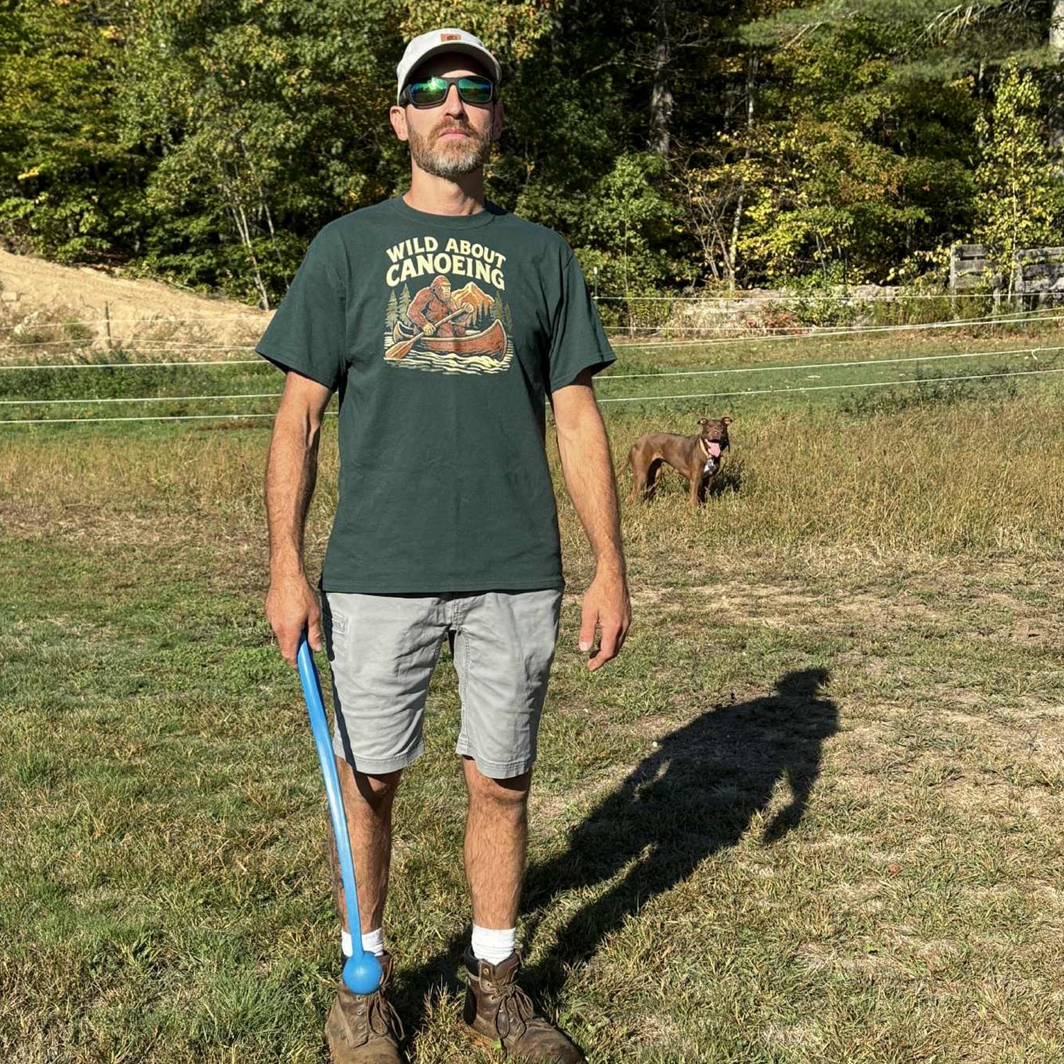 Wild About Canoeing Bigfoot T-Shirt