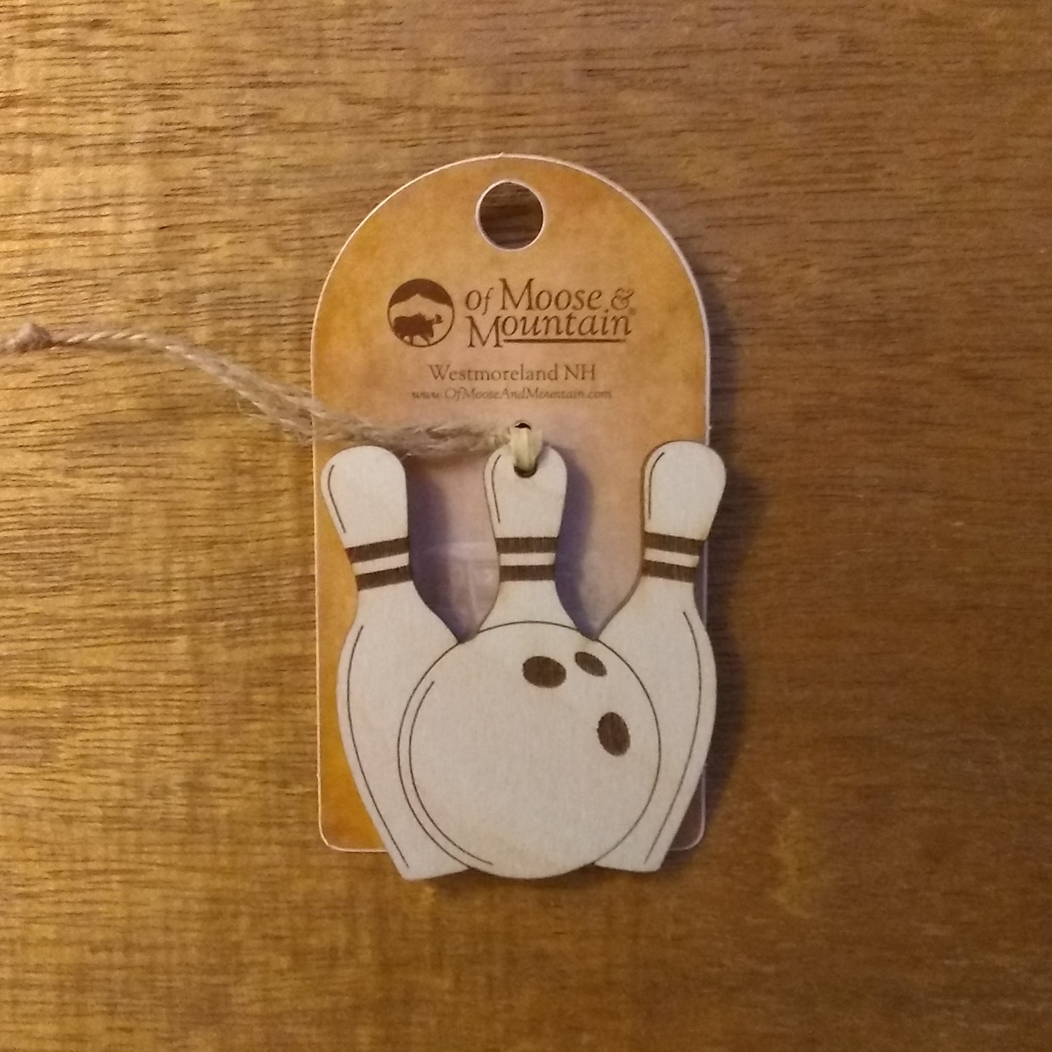 Bowling Ornament