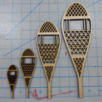 Crossed Snowshoes Ornament