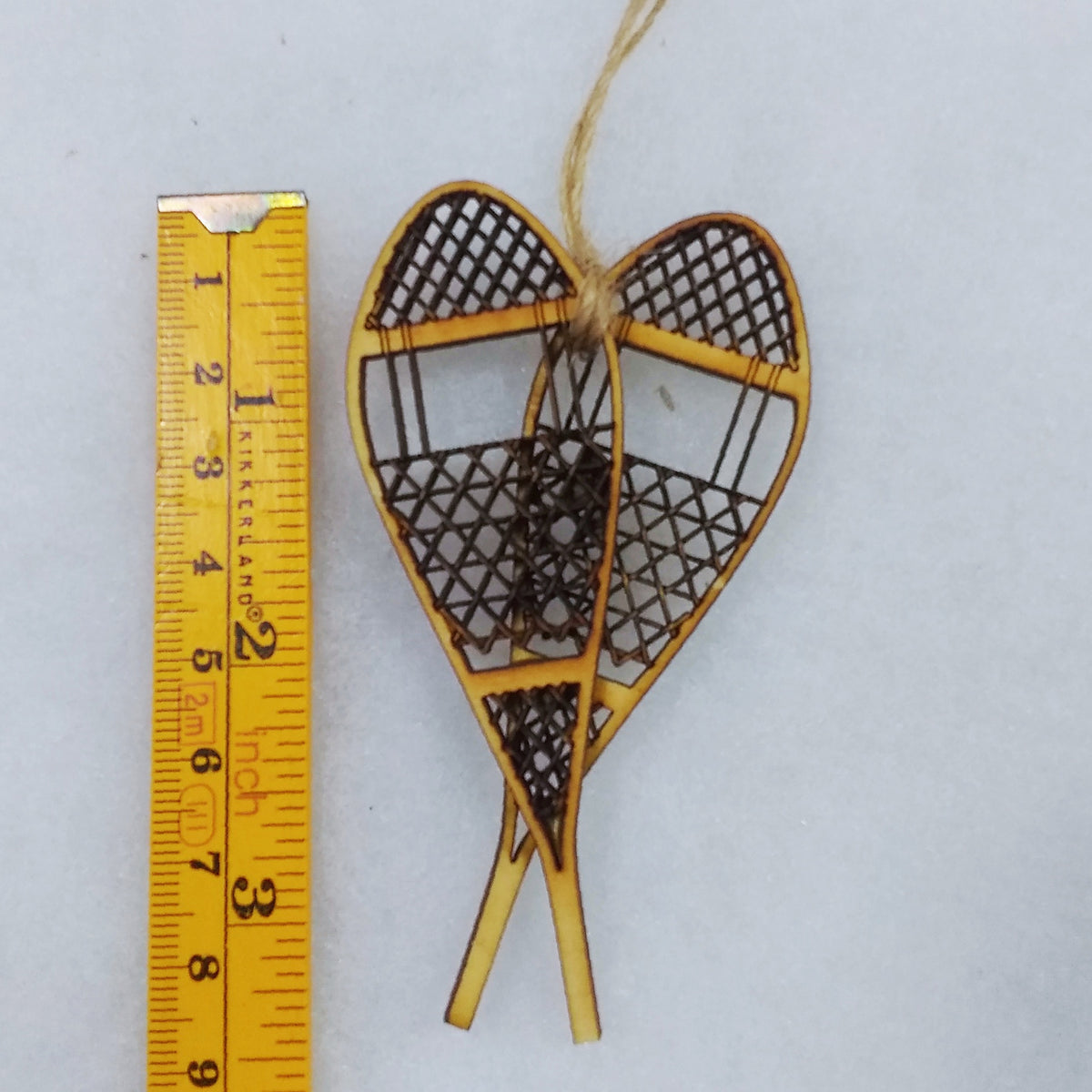 Crossed Snowshoes Ornament