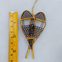 Crossed Snowshoes Ornament