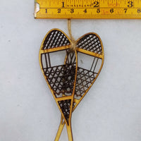 Crossed Snowshoes Ornament