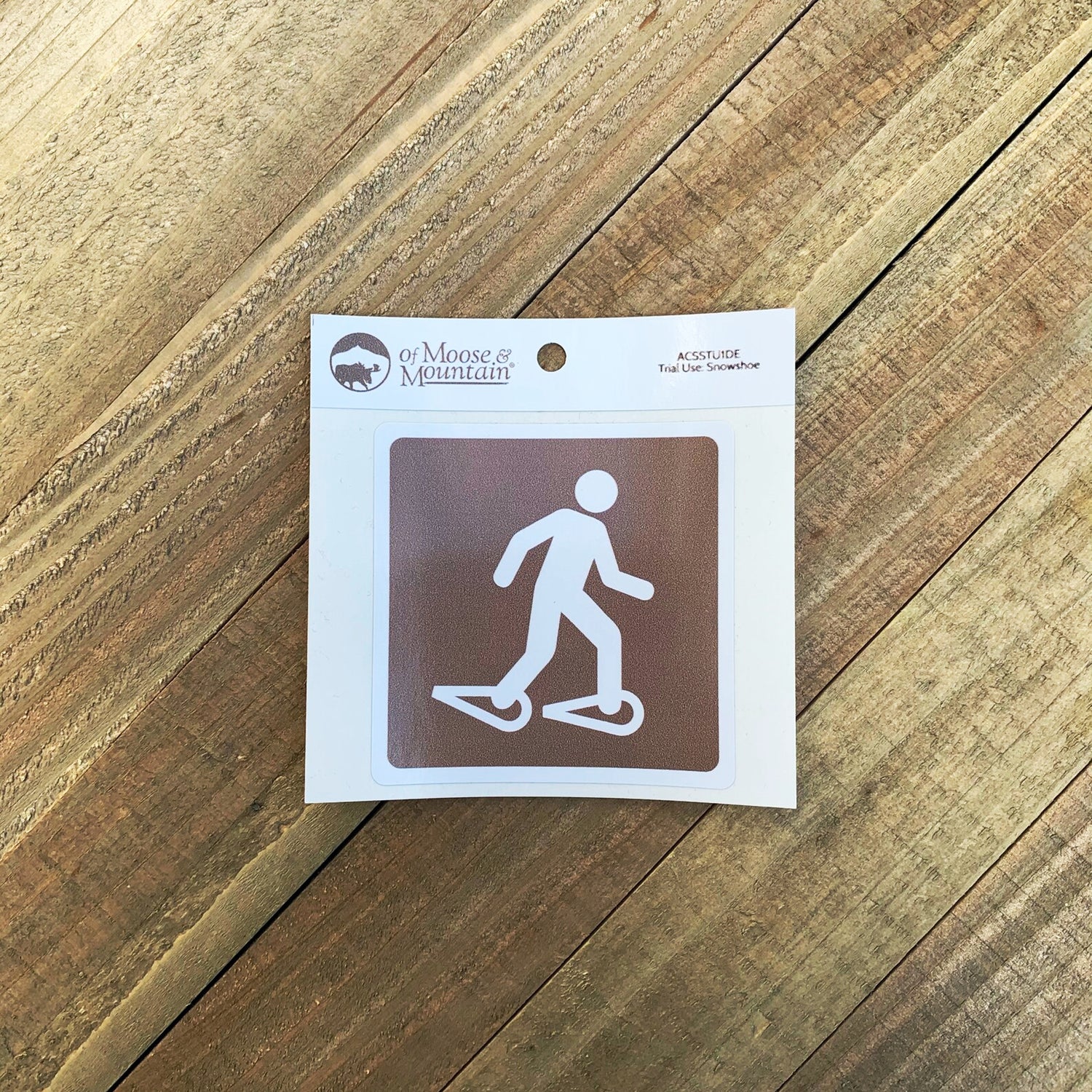 Snowshoe Trail Sticker