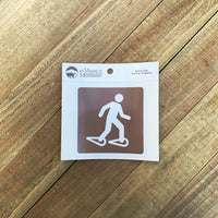 Snowshoe Trail Sticker