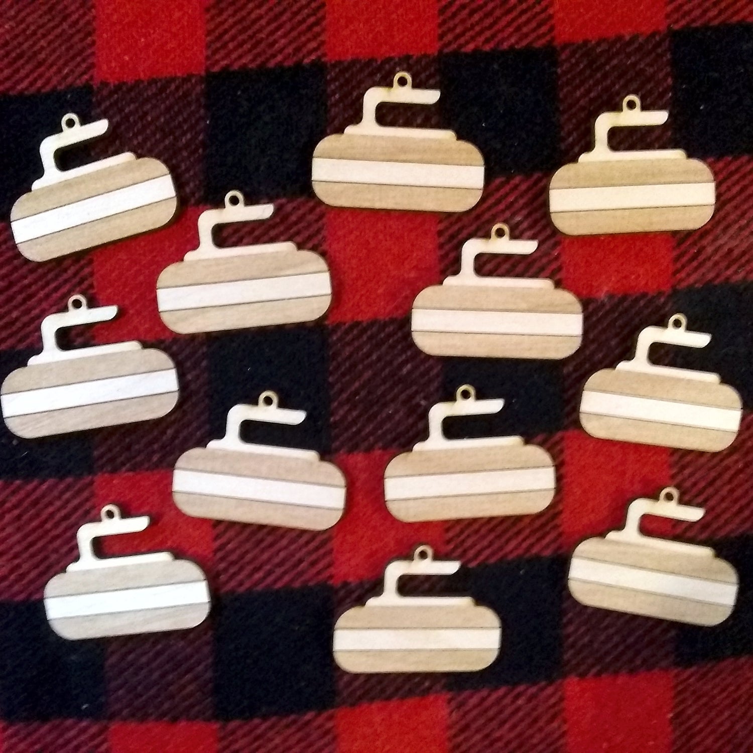 Curling Stone Ornament