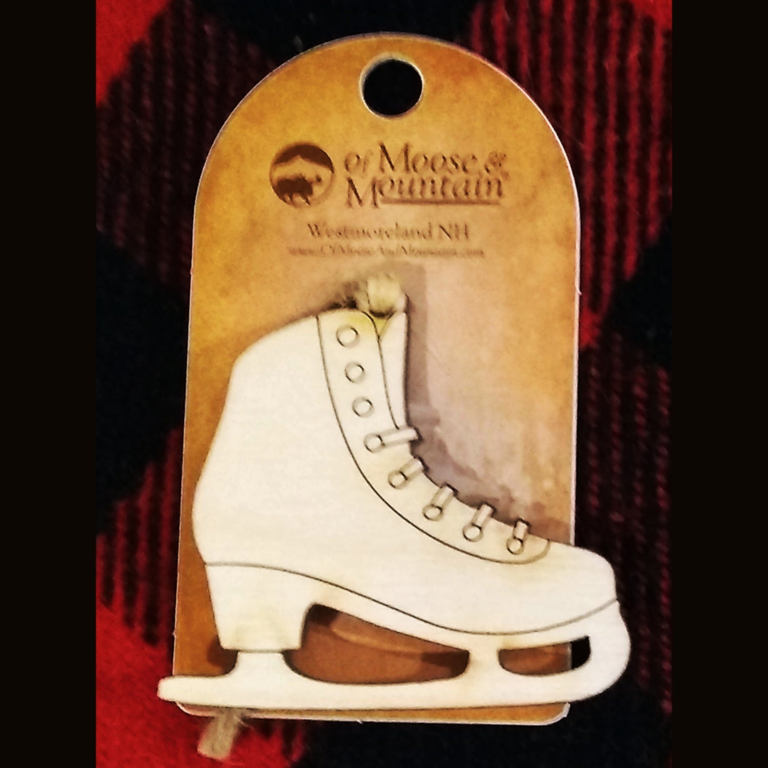 Figure Skate Ornament