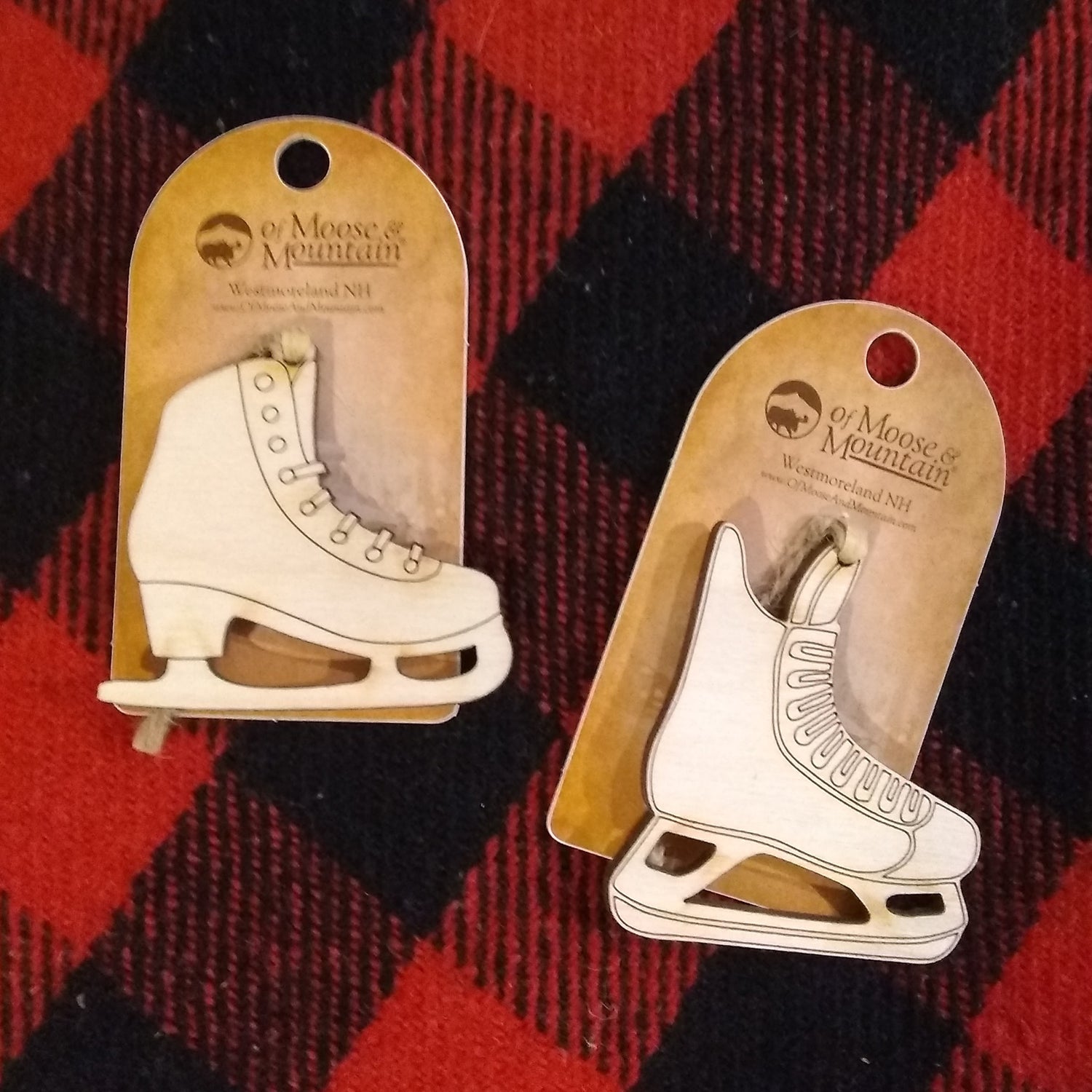 Hockey Skate Ornament
