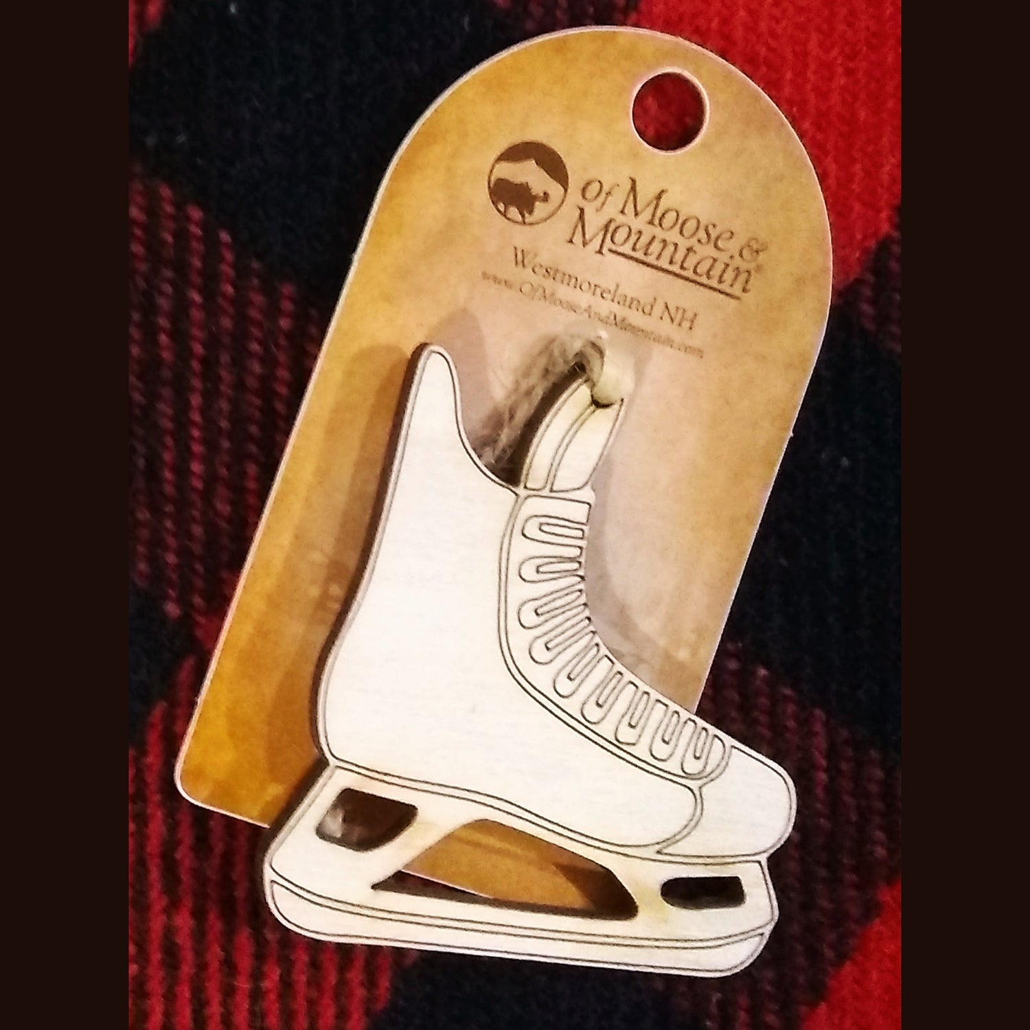 Hockey Skate Ornament