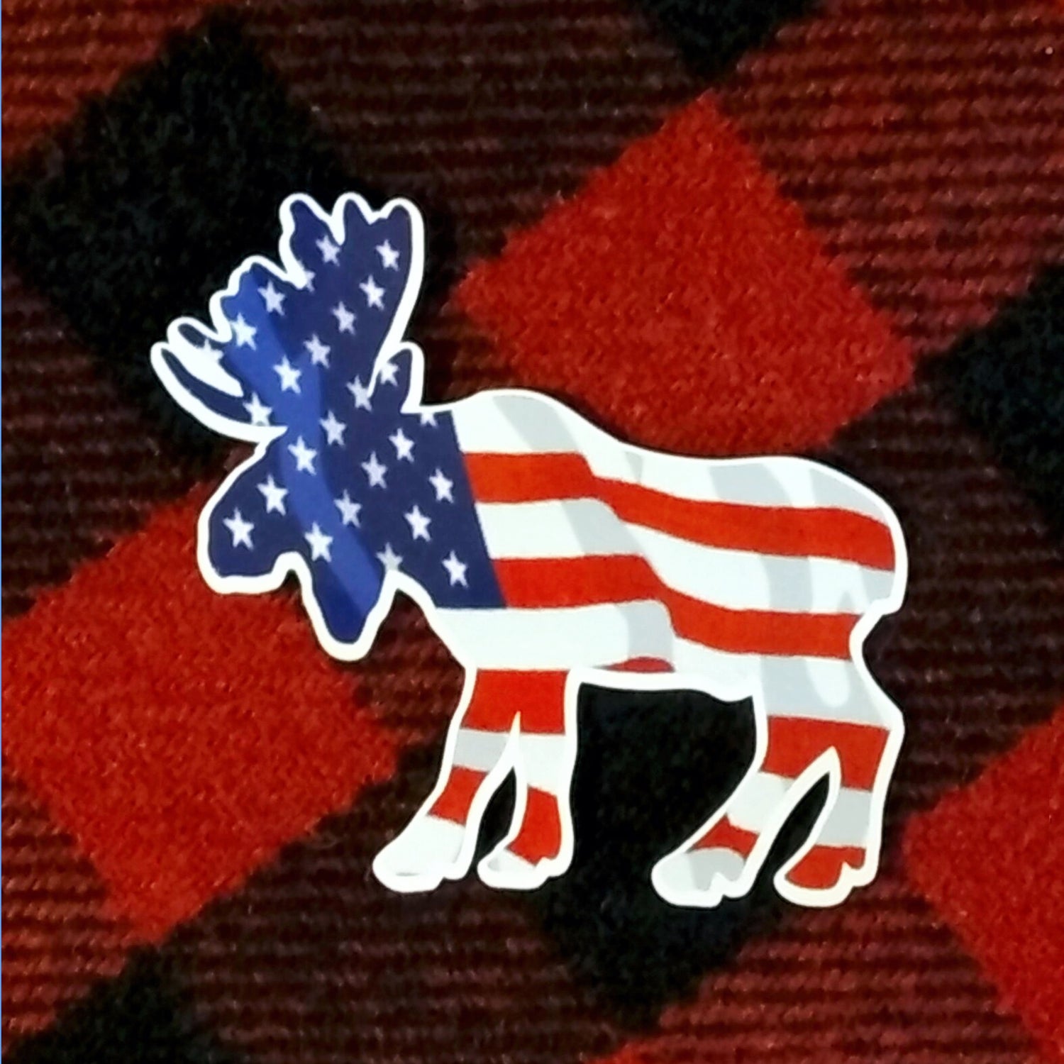 American Moose Sticker