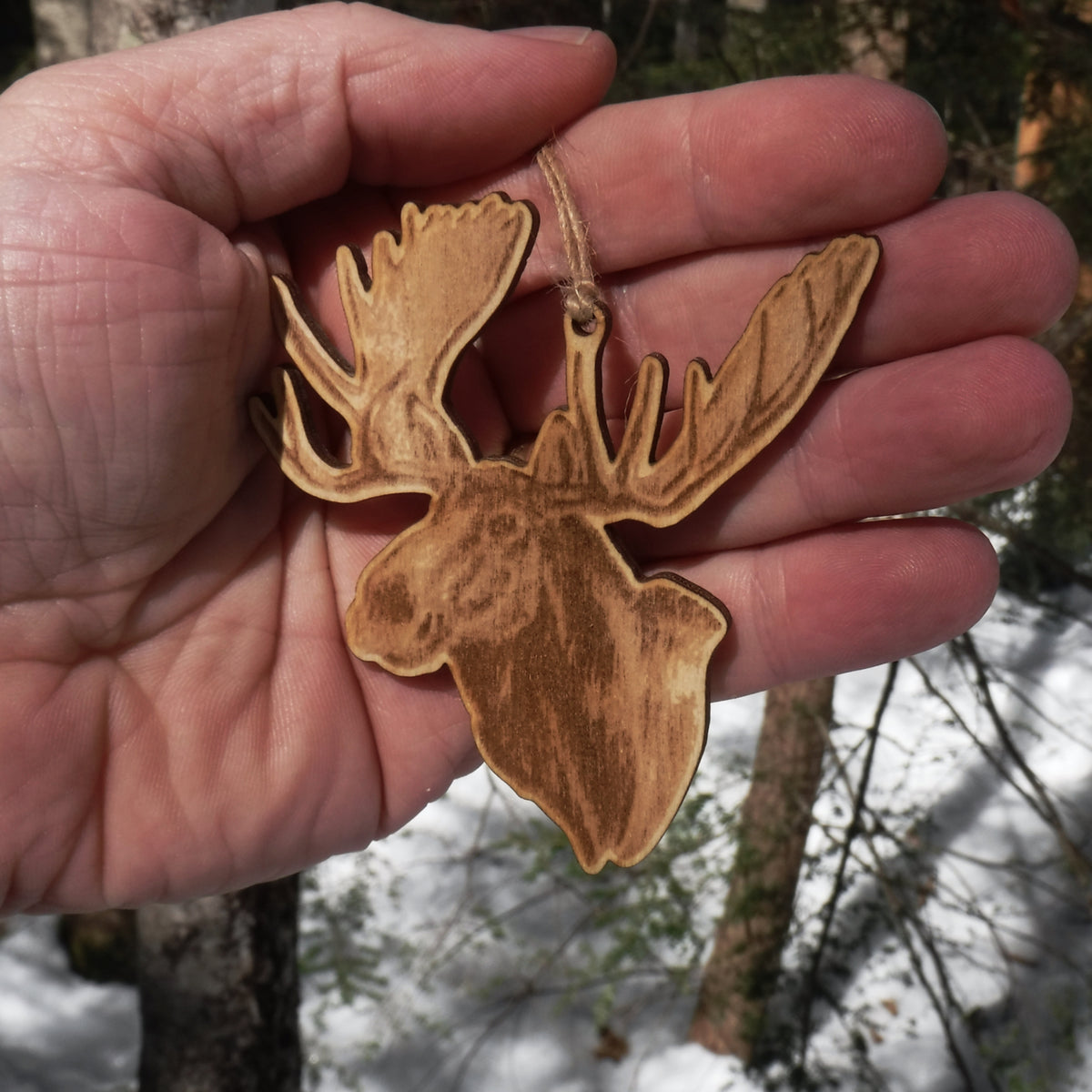Del's Moose Ornament