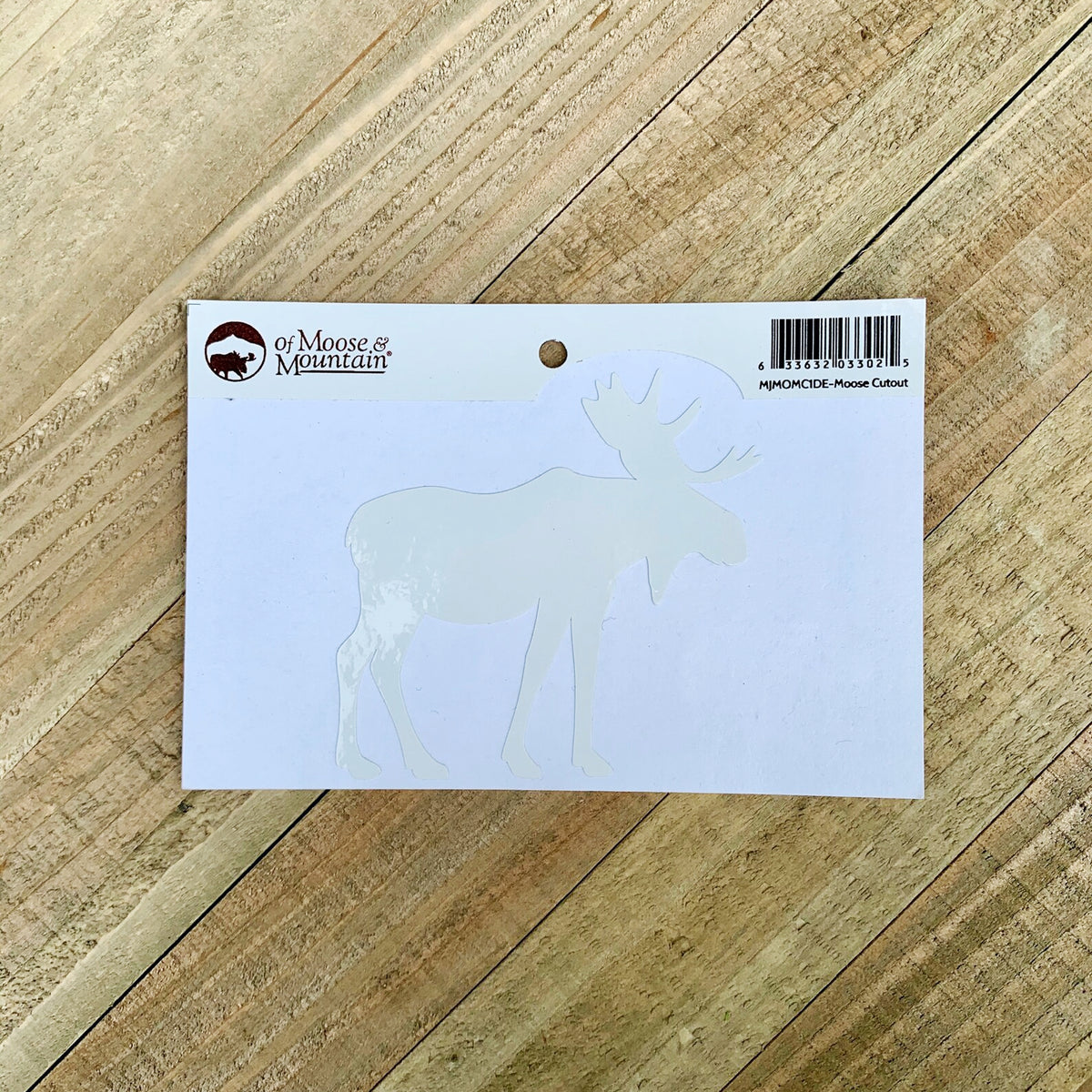 Moose Cutout Sticker