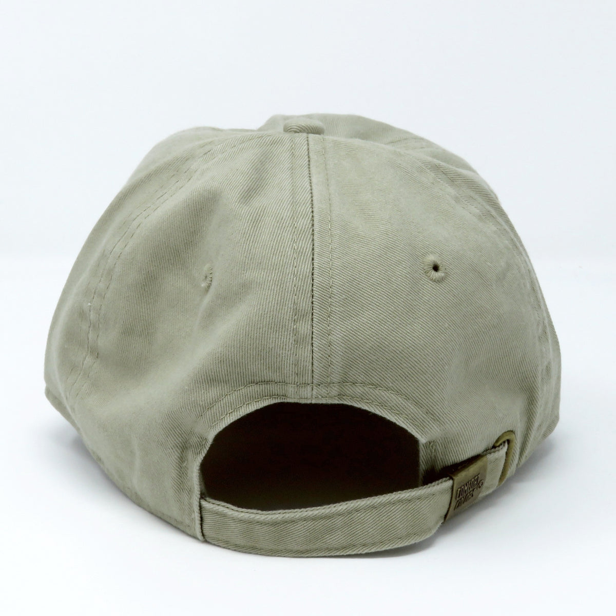 Tan baseball cap on a white background