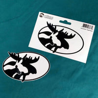 Moose Family Sticker
