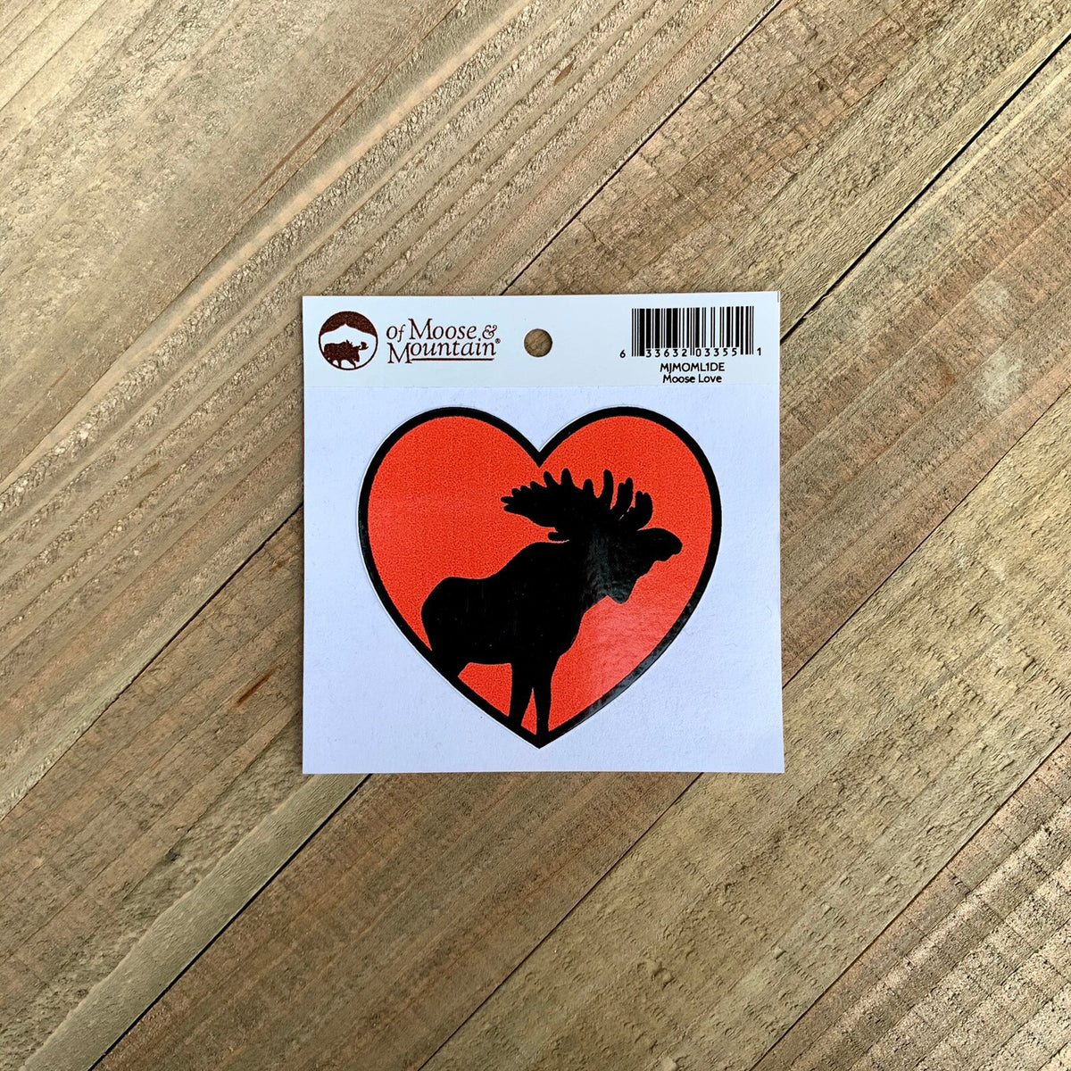 Moose Love Sticker
