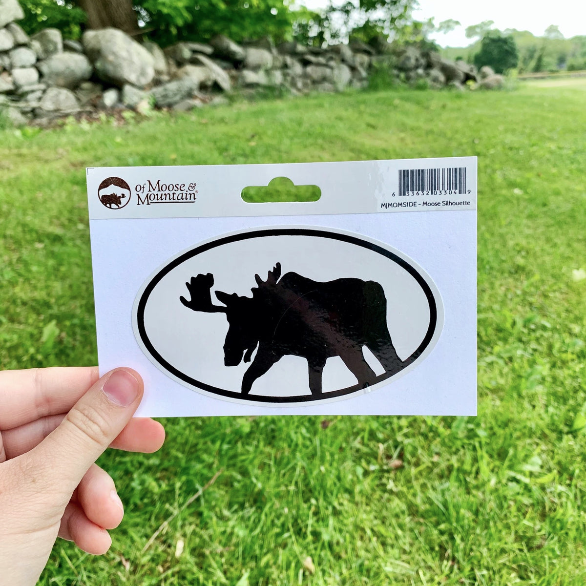 Moose Silhouette Sticker