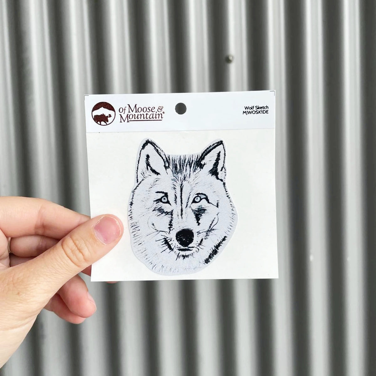 Wolf Sketch Sticker