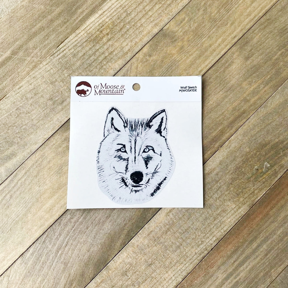 Wolf Sketch Sticker