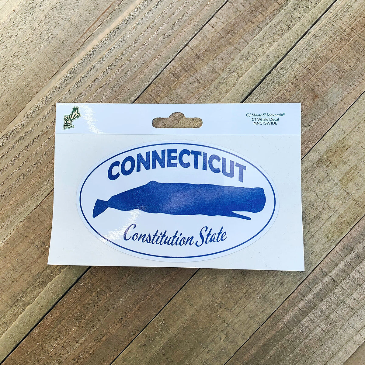 Connecticut Whale Sticker