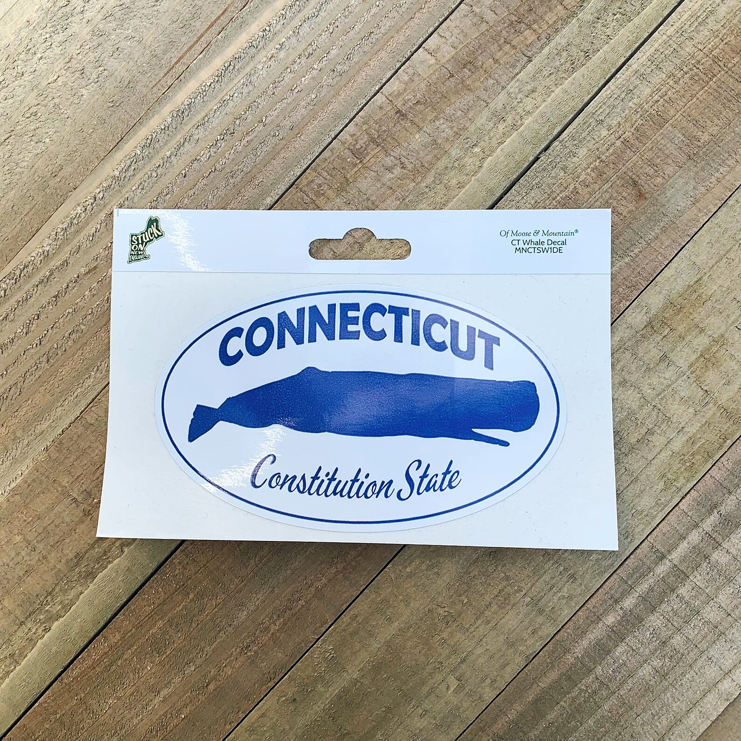Connecticut Whale Sticker