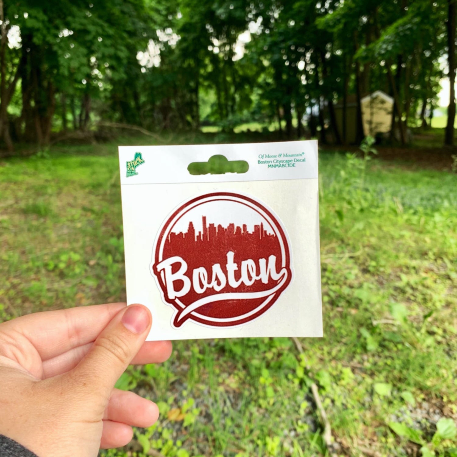 Boston Skyline Sticker