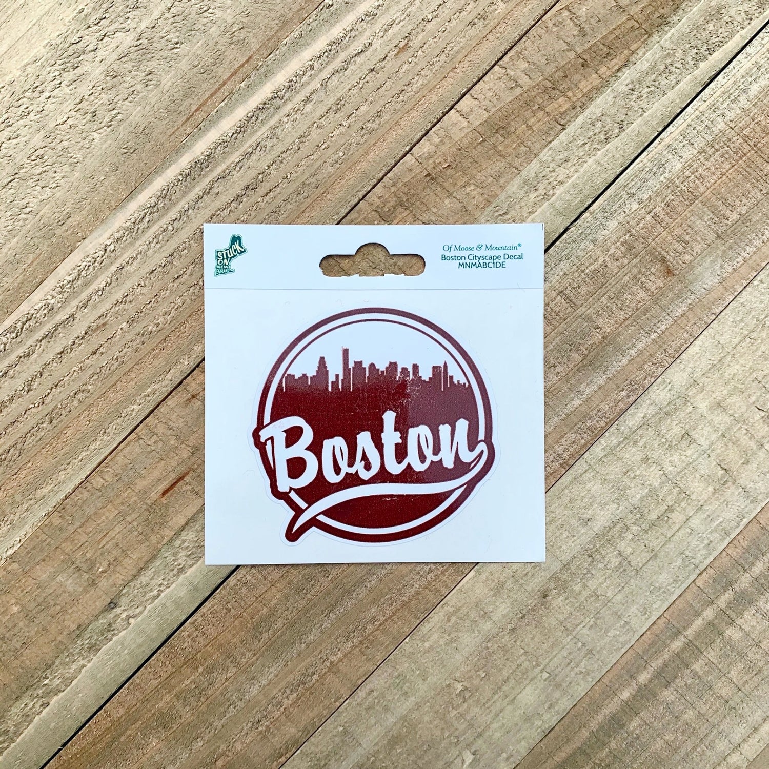 Boston Skyline Sticker