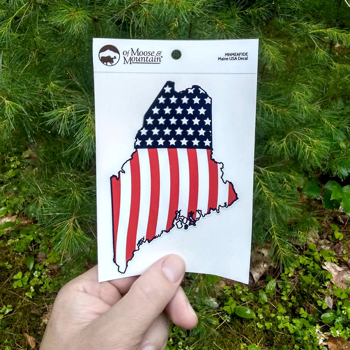 Maine USA Sticker