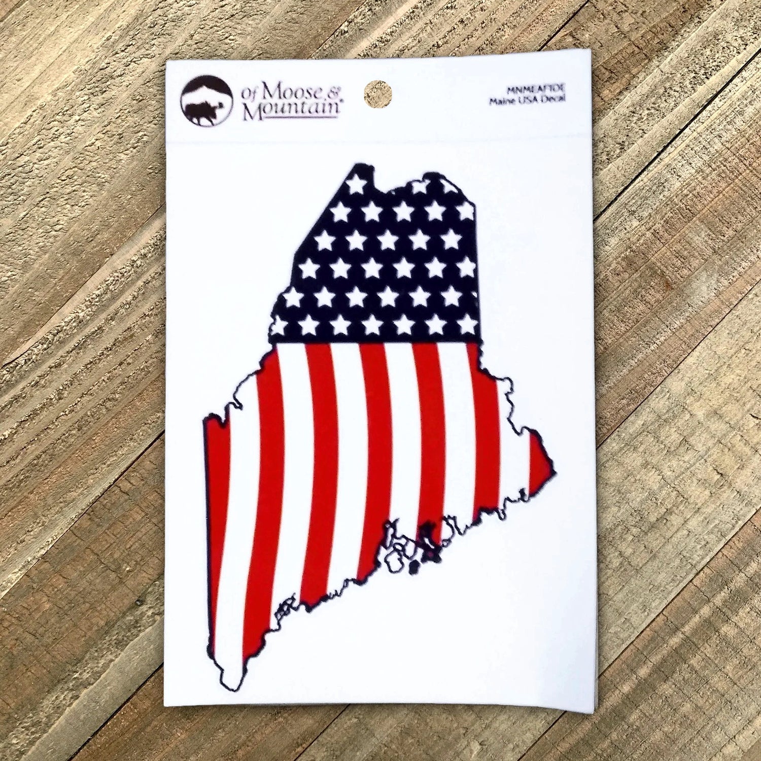 Maine USA Sticker