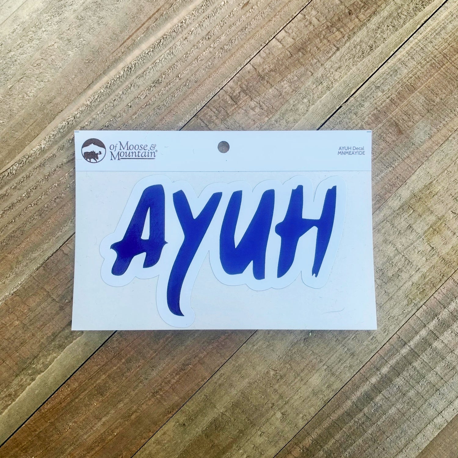Ayuh Maine Local Saying Sticker