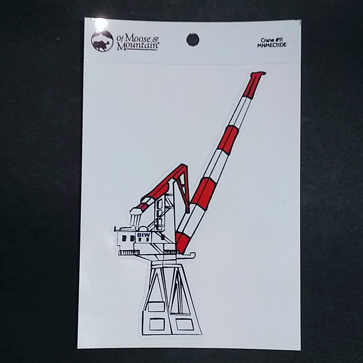 Crane #11 Sticker