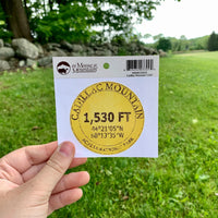Cadillac Mountain 1,530' Sticker