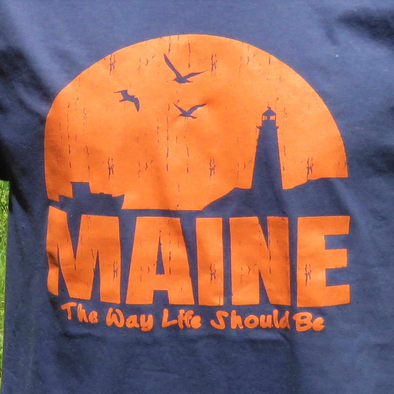 Maine Coastal Sunrise Men's T-Shirt