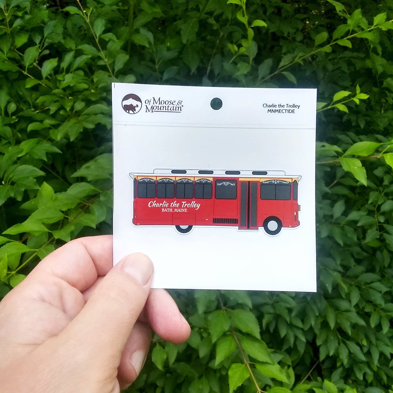 Charlie the Trolley Sticker