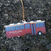 Charlie the Trolley Ornament