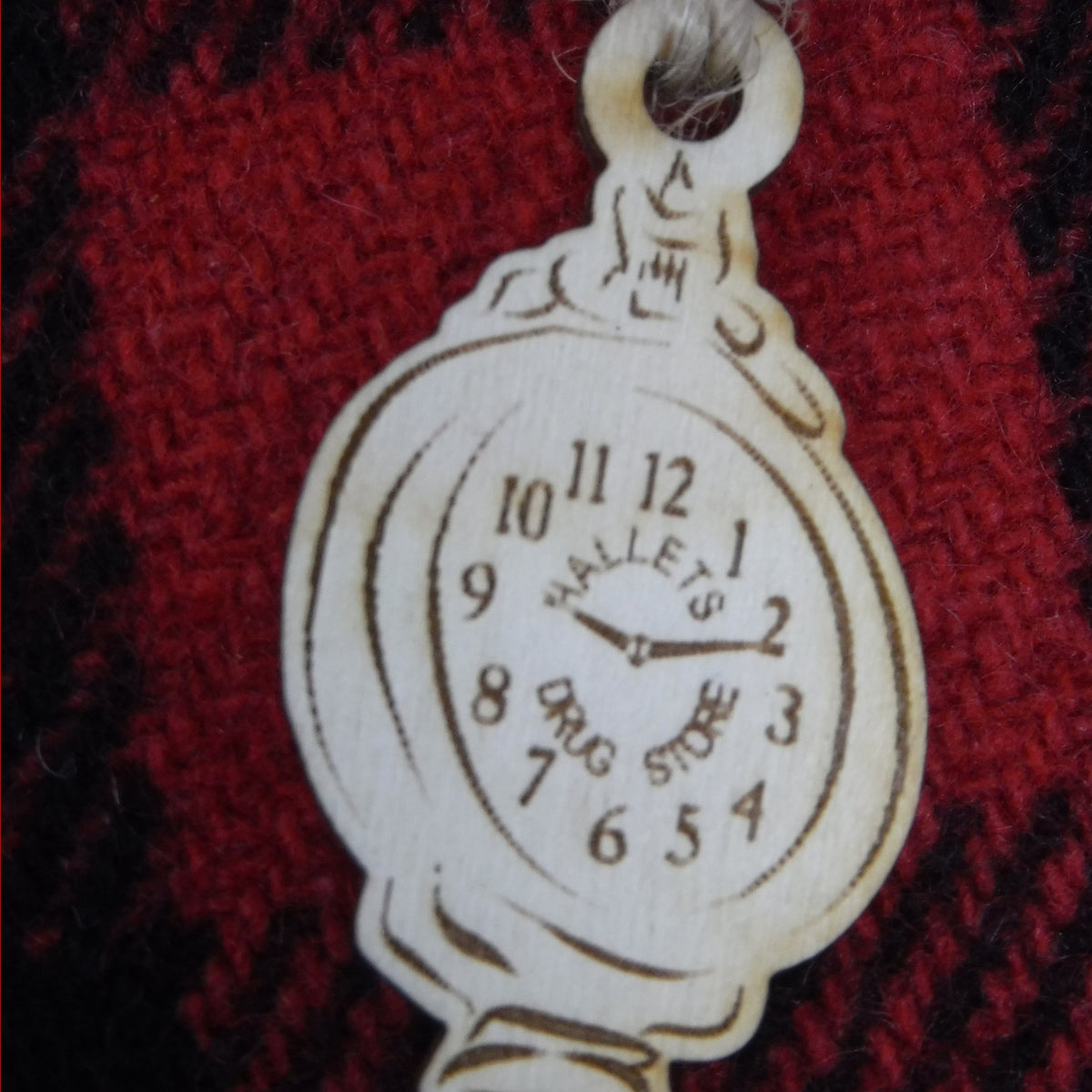 Hallet's Clock Ornament
