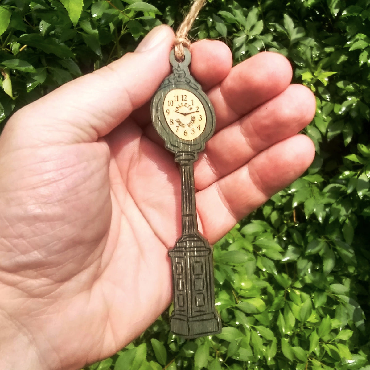 Hallet's Clock Ornament