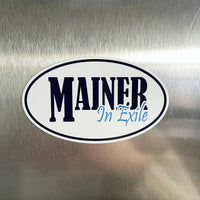 Mainer in Exile Sticker