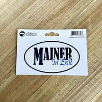 Mainer in Exile Sticker